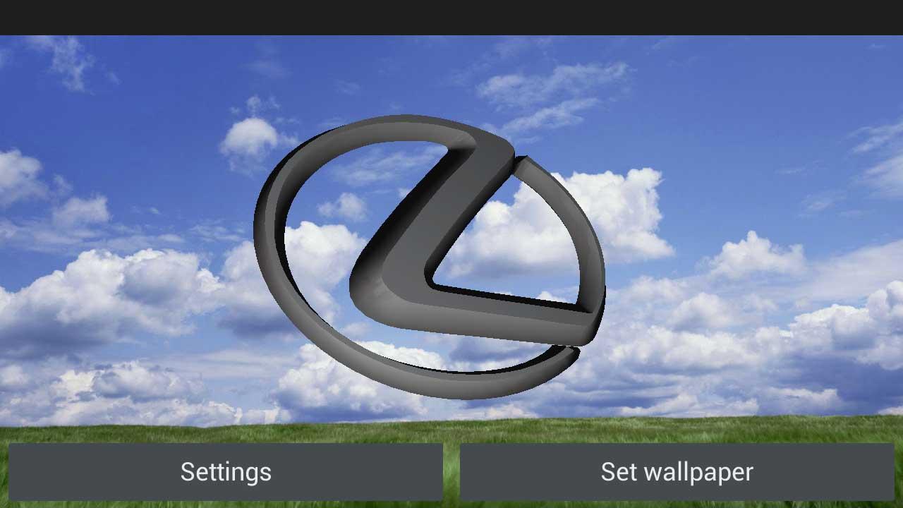 ダウンロード 3d Lexusロゴライブ壁紙 Android向け