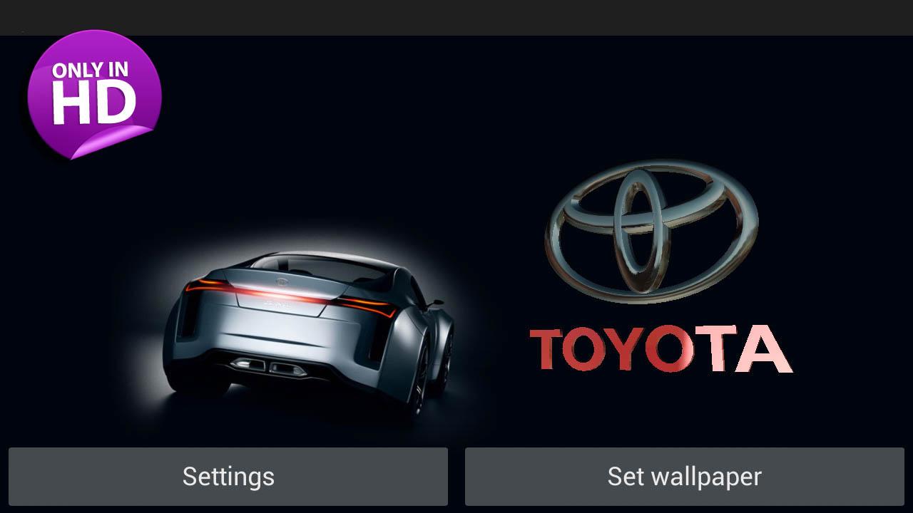 ダウンロード 3d Toyotaロゴライブ壁紙 Android向け