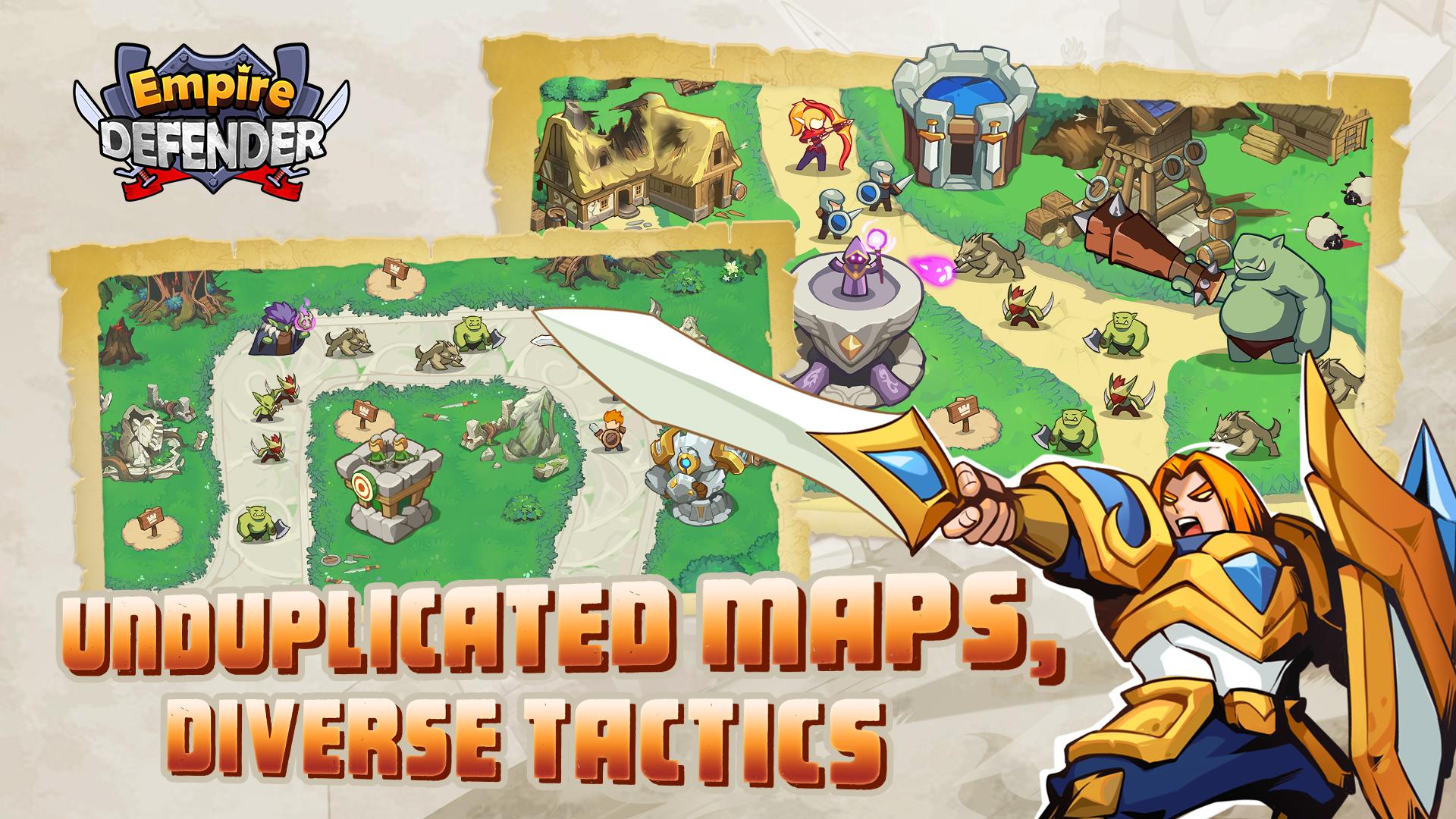 Скачать игру EMPIRE DEFENDER TD: TOWER DEFENSE THE KINGDOM RUSH для Android