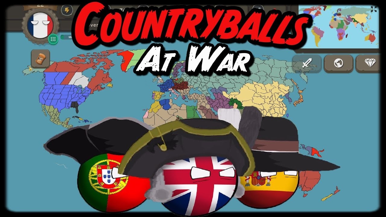 Скачать игру Countryballs at War для Android