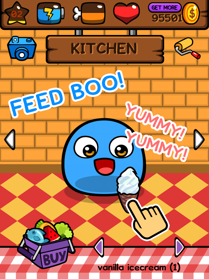 Cuidando do Nosso Querido Pou Pet Virtual Game 